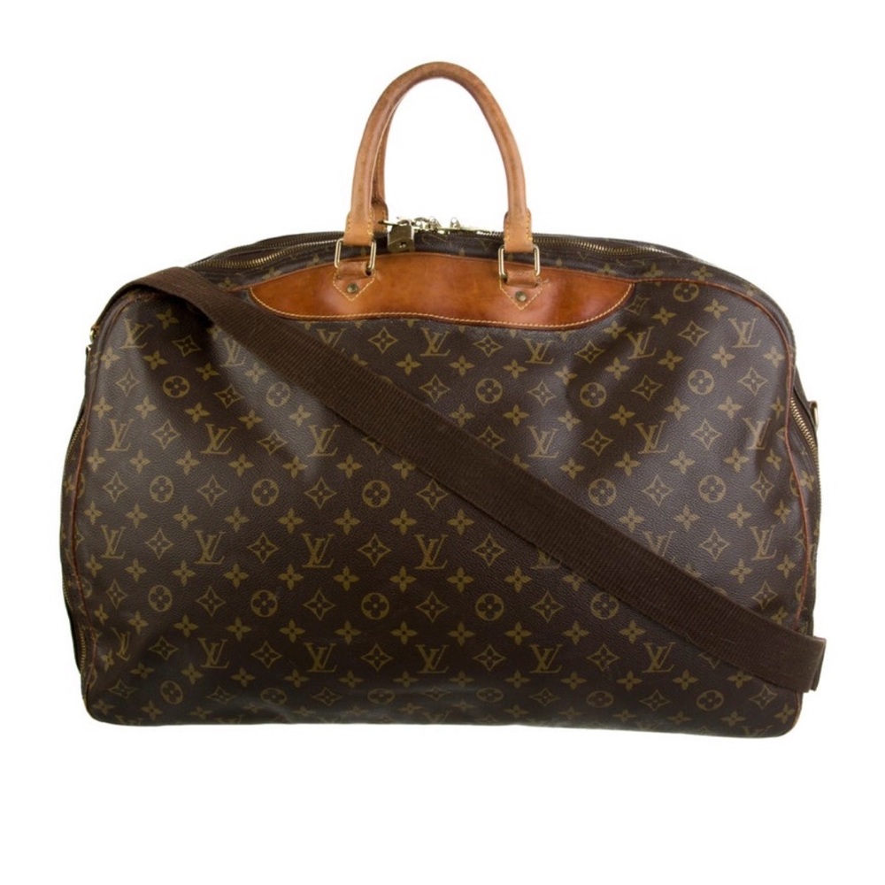 VINTAGE 1995 Louis Vuitton Momogram Alize 2 Pouches w/Strap - Picture 4 of 9